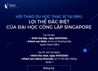 Hội thảo du học thạc sĩ SMU: Hành trang thành công