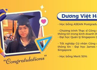 Sinh viên INEC nhận học bổng thạc sĩ SMU Singapore trị giá 13.000 SGD