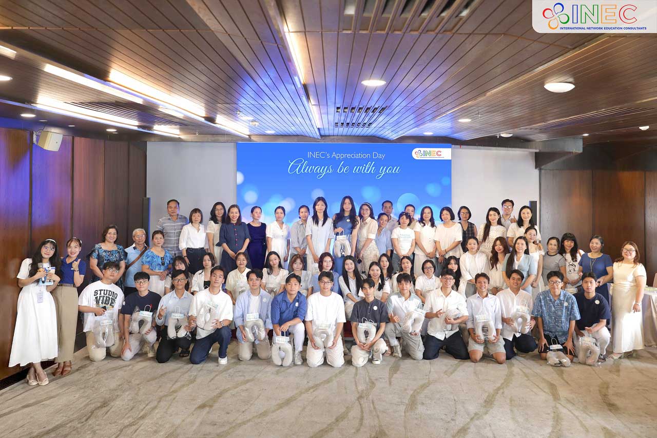 Buổi tiệc kết nối, tri ân và hướng dẫn chuẩn bị hành trang cho tân du học sinh INEC khu vực miền Trung nhập học kỳ Thu 2025